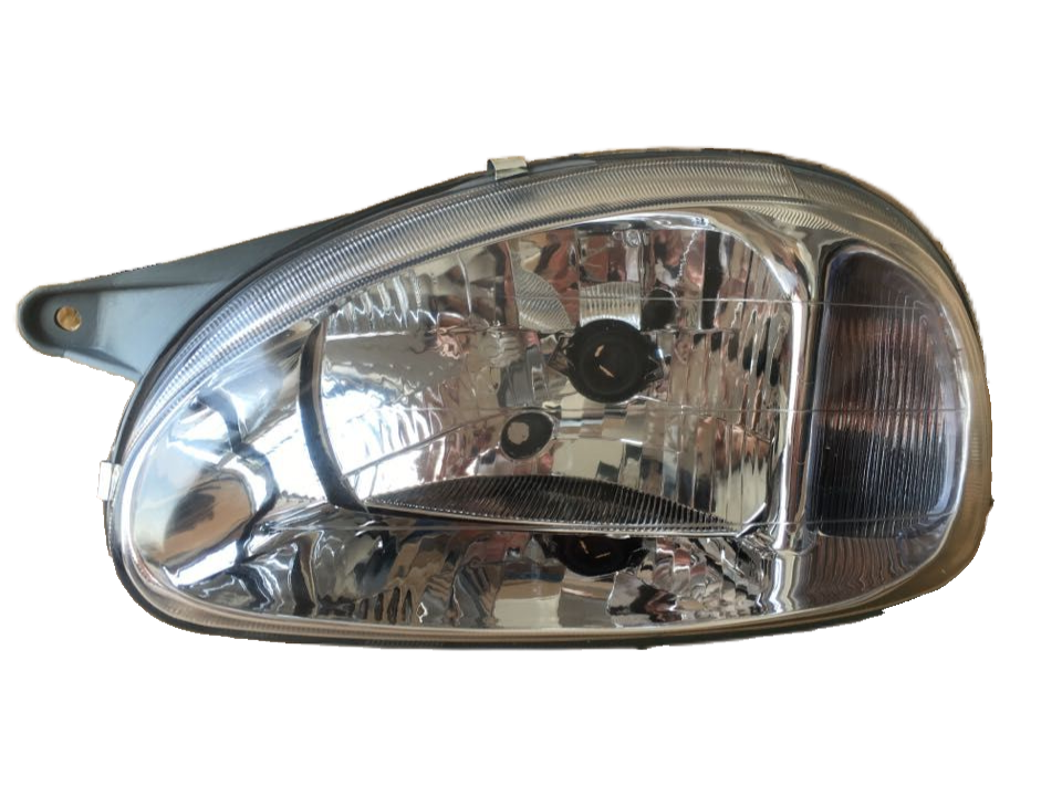 MG-20-108 CORSA 2000 HEAD LAMP AMBER SMOOTH LENSGREY HOUSING